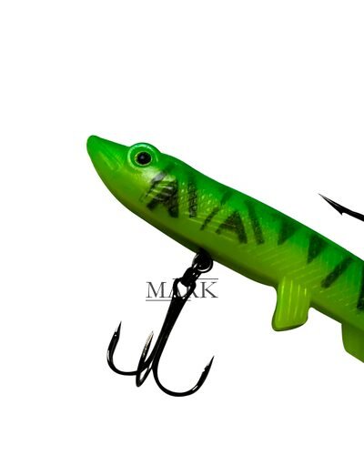 Рыбацкая силиконовая многоразовая приманка для рыбы Jaixing Soft Lures 15.2g, 10см, 3шт, цвет 007