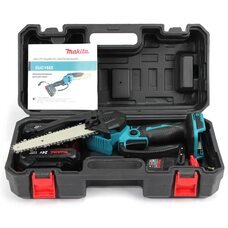 Акумуляторна міні-пила Makita DUC 155Z 24 V 5Ah, шина 150 мм, 2 акумулятора, в кейсі