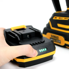 Портативна бездротова акумуляторна безщіткова міні-пила сучкоріз із кейсом для зберігання 2 акумулятори в комплекті DeWalt DCM190HN (24V, 5Аh, шина 20 см)