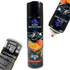 Профессиональная полироль Super для очистки пластиковой панели Turbo 220 мл/165 г Orange (YAB)