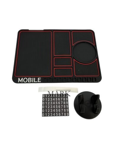 Автомобильный противоскользящий коврик органайзер в авто 4в1 Redline (205)