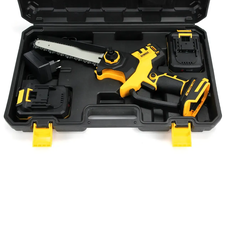 Портативна бездротова акумуляторна щіточна міні-пила сучкоріз із кейсом для зберігання 2 акумулятори в комплекті DeWalt DCM190HN (24V, 5Аh, шина 20 см)