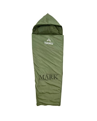 Туристический одноместный спальный мешок с синтепоном TANU -17С°, 350 г/м2, 215х80 см Олива (BR) Туристический одноместный спальный мешок с синтепоном TANU -17С°, 350 г/м2, 215х80 см Олива (BR)
