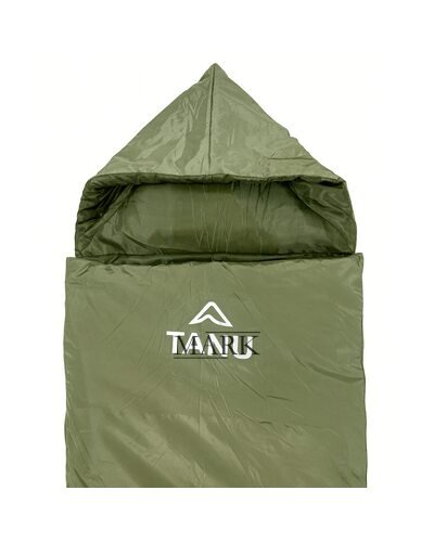 Туристический одноместный спальный мешок с синтепоном TANU -17С°, 350 г/м2, 215х80 см Олива (BR) Туристический одноместный спальный мешок с синтепоном TANU -17С°, 350 г/м2, 215х80 см Олива (BR)