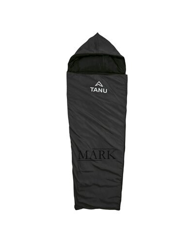 Туристический одноместный спальный мешок с синтепоном TANU -17С°, 350 г/м2, 215х80 см Черный (BR) Туристический одноместный спальный мешок с синтепоном TANU -17С°, 350 г/м2, 215х80 см Черный (BR)