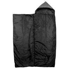 Туристичний портативний термо-набір спальний мішок з подушкою TANU -17С°, 350 г/м2, 215х80 см Чорний (BR)