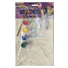 Набір для творчості 3D розмальовка MWM-WW1001 Дерев'яний мобіль Рибки (NI)