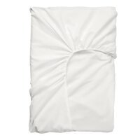 Простынь-наматрасник на резинке GSG-033 200х220+28 см Белый