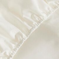 Простынь-наматрасник на резинке GSG-033 200х220+28 см Белый