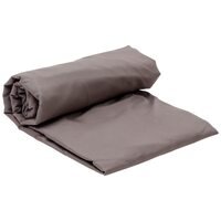 Простынь-наматрасник на резинке GSG-033 200х220+28 см Серый