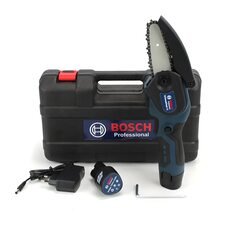 Портативний акумуляторний гілкоріз для обробки деревини Bosch UniversalChain 12 (12V, 3AH)