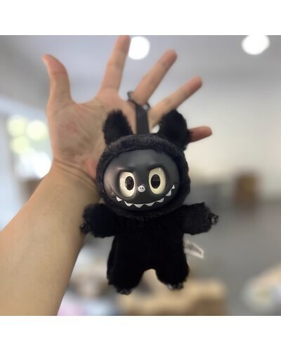 Коллекционная игрушка-сюрприз фигурка-брелок Labubu Лабубу Черный