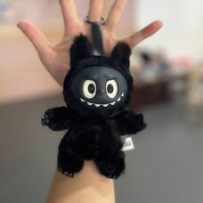 Колекційна іграшка-сюрприз фігурка-брелок Labubu Лабубу Чорний