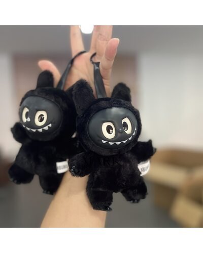 Коллекционная игрушка-сюрприз фигурка-брелок Labubu Лабубу Черный