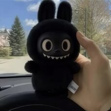 Колекційна іграшка-сюрприз фігурка-брелок Labubu Лабубу Чорний