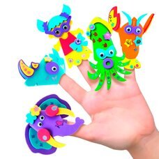 Універсальний ігровий розвиваючий набір для творчості FPP-CB100 Пальчиковий театр - 15 фігурок (NI)