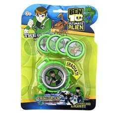 Дитячий ігровий набір Годинник Ben 10 G01973/0841-4 зі світлом, звуком та дисками для стрільби (NI)