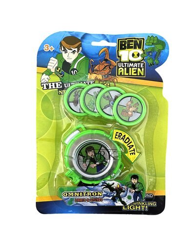 Детский игровой набор Часы Ben 10 G01973/0841-4 со светом, звуком и дисками для стрельбы (NI)