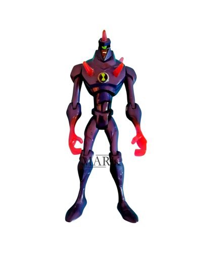 Детские коллекционные светящиеся фигурки 4 шт. G01956/0842-15 BEN10 5 серии с часами в блистере (NI)