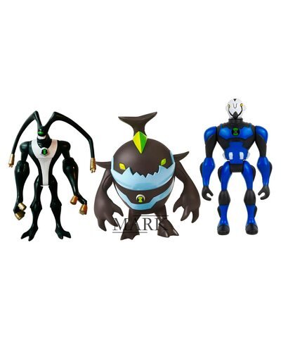 Детский игровой набор G15996/0843А-19 Ben10 5 серии 3 фигурки (УІон+Фітбек+Ітел) (NI)
