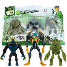 Набір дитячий іграшок-фігурок з 3 шт., що світяться G12008/0807-5 BEN10 5 серії в блістері (NI)
