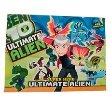 Дитячий набір іграшок G20420/SB191-5 БЕН10 фігурки трансформери + годинник з дисками + 2 пістолета (NI)