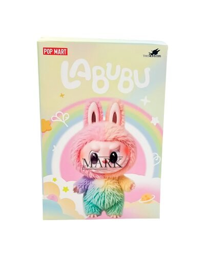 Мягкая пушистая маленькая игрушка-сюрприз брелок Labubu Серия №4