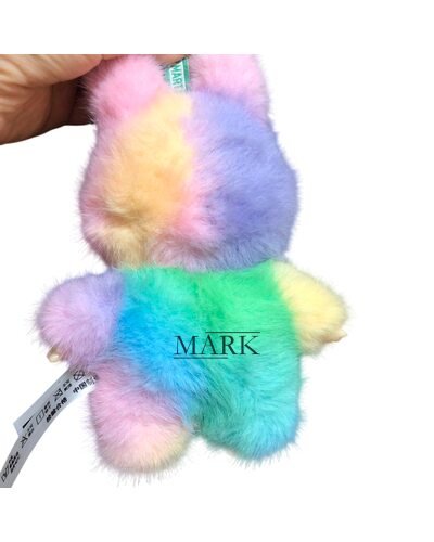 Мягкая пушистая маленькая игрушка-сюрприз брелок Labubu Серия №4