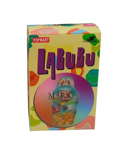 Мягкая пушистая маленькая игрушка-сюрприз брелок Labubu Серия №5