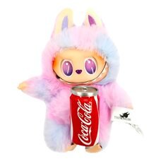 М'яка пухнаста маленька іграшка-сюрприз брелок Labubu Серія №3 З улюбленими напоями