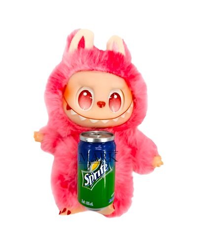 Мягкая пушистая маленькая игрушка-сюрприз брелок Labubu Серия №3 С любимыми напоями