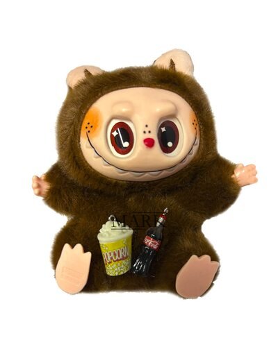 Детская подарочная коллекционная игрушка сюрприз Labubu Серия №2 Фастфуд