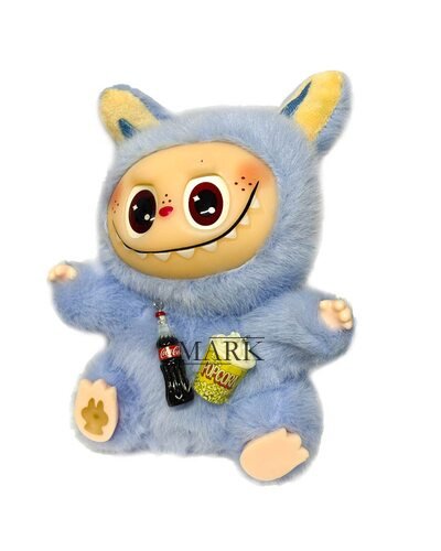 Детская подарочная коллекционная игрушка сюрприз Labubu Серия №2 Фастфуд