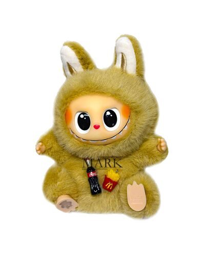 Детская подарочная коллекционная игрушка сюрприз Labubu Серия №2 Фастфуд