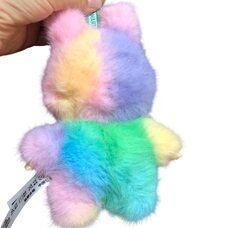 Дитяча плюшева інтерактивна іграшка-сюрприз брелок, з вухами, що світяться Labubu Серія №4