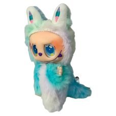 Дитяча плюшева інтерактивна іграшка-сюрприз брелок, з вухами Labubu Серія №4 Дракончик