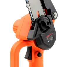 Портативная аккумуляторная мини-пила сучкорез с телескопическим штативом 2.4 м 2 аккумулятора в комплекте KIMIYO CH24-65 3 в 1 21V 7025-C