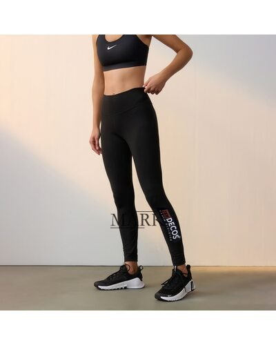 Женские лосины с утеплением на флисе DECOS 052 XL Черный (BOT)