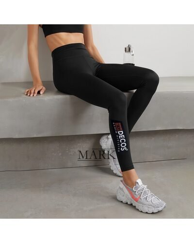 Женские лосины с утеплением на флисе DECOS 052 XL Черный (BOT)