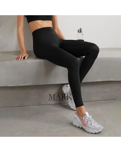 Женские лосины с утеплением на флисе DECOS 052 XXL Черный (BOT)