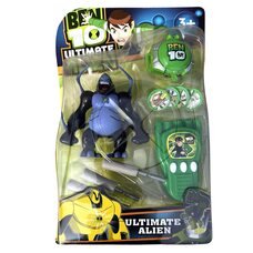 Дитячий ігровий набір BEN10 G20414/SB181-11, 1 фігурка + годинник з дисками + пістолет у блістері (NI)