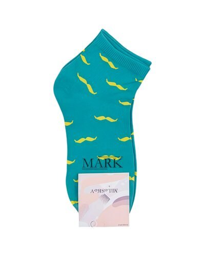 Набор коротких разноцветных женских носков микс 178/05764 (36-41) текстиль 12 шт (ВОТ)