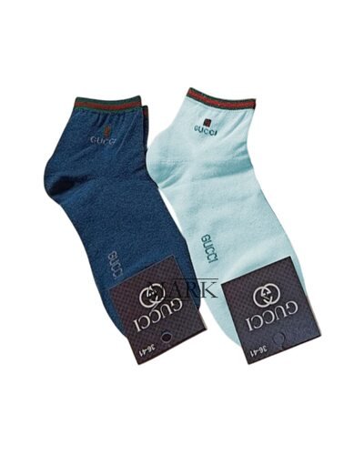 Женские стрейчевые короткие носки микс 508/05765 (36-41) текстиль 12 шт (BOT)