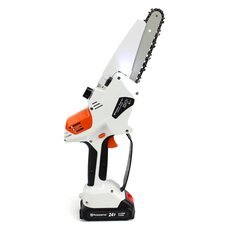 Акумуляторна міні-пила Husqvarna 55iXP (24V, 5Аh), з індикатором батареї та автоматичним змащенням в кейсі