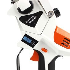 Акумуляторна міні-пила Husqvarna 55iXP (24V, 5Аh), з індикатором батареї та автоматичним змащенням в кейсі