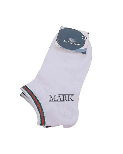 Эластичные текстильные короткие мужские носки микс 1707/08518 (41-45) 12 шт (ВОТ)