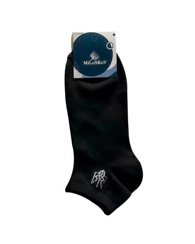 Эластичные текстильные короткие мужские носки микс 1185n/08517 (41-45) 12 шт (ВОТ)