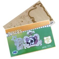 Набір для творчості GPF102 Знаки Зодіаку: Риби збірні моделі 4 пластини (NI)