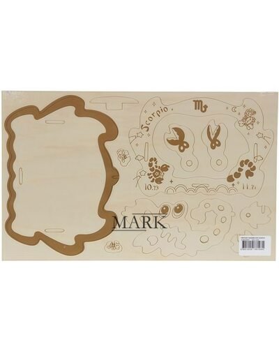 Набор для творчества GPF103 Знаки Зодиака: Скорпион сборные модели 4 пластины (NI)