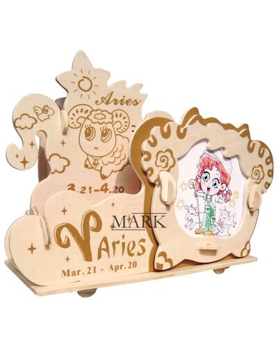 Набор для творчества GPF104 Знаки Зодиака: Овен сборные модели 4 пластины (NI)